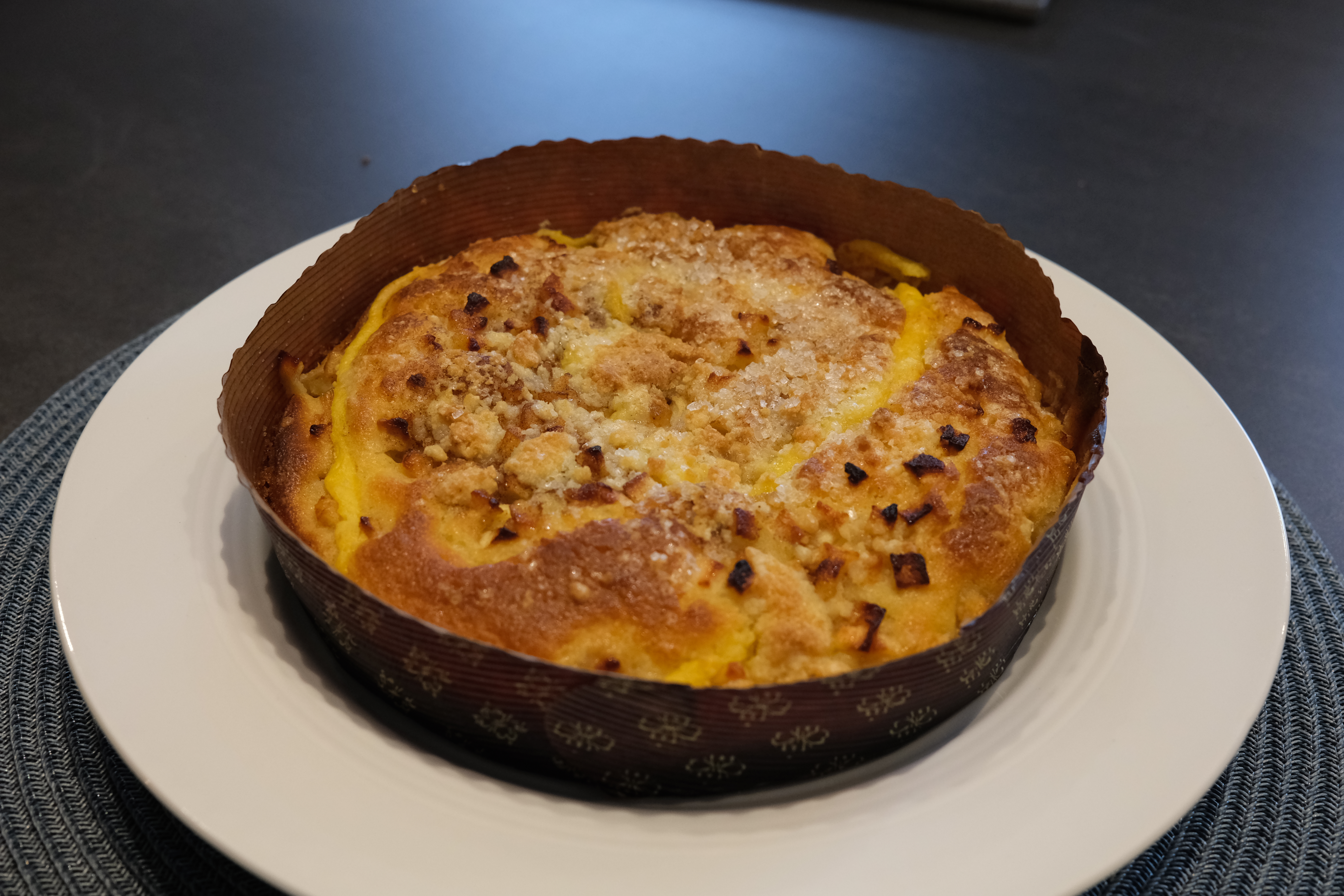 Runder Blechkuchen
